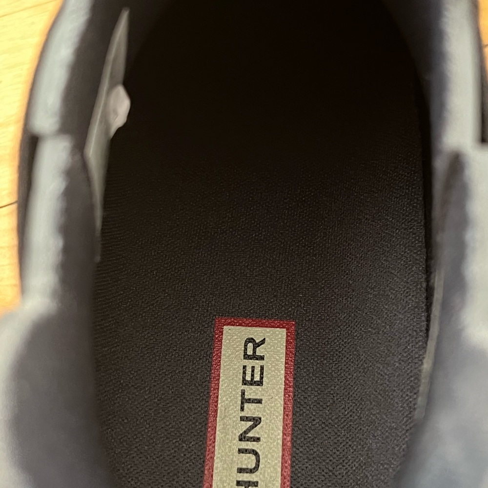 Hunter Black Quilted Ankle Boots NWOT Sz8 - Picture 7 of 7